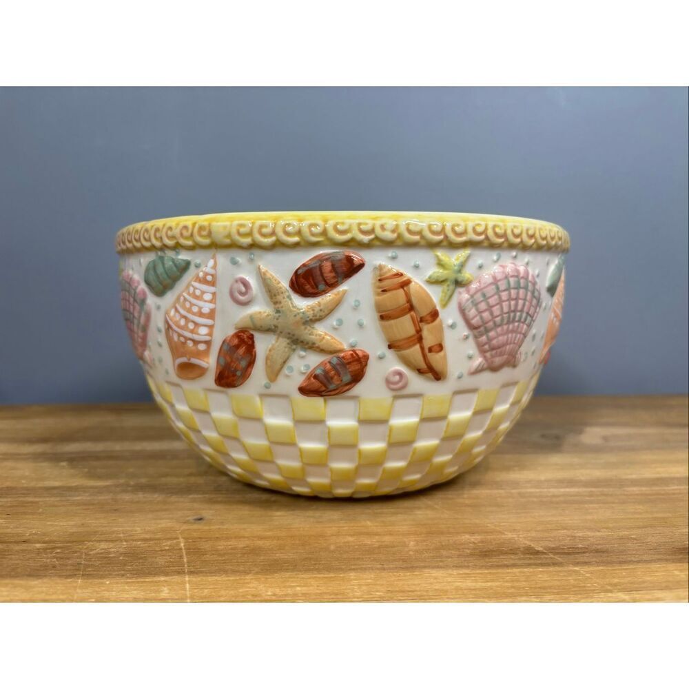 Temp-tations Summer Shells 3qt Mixing Serving Bowl